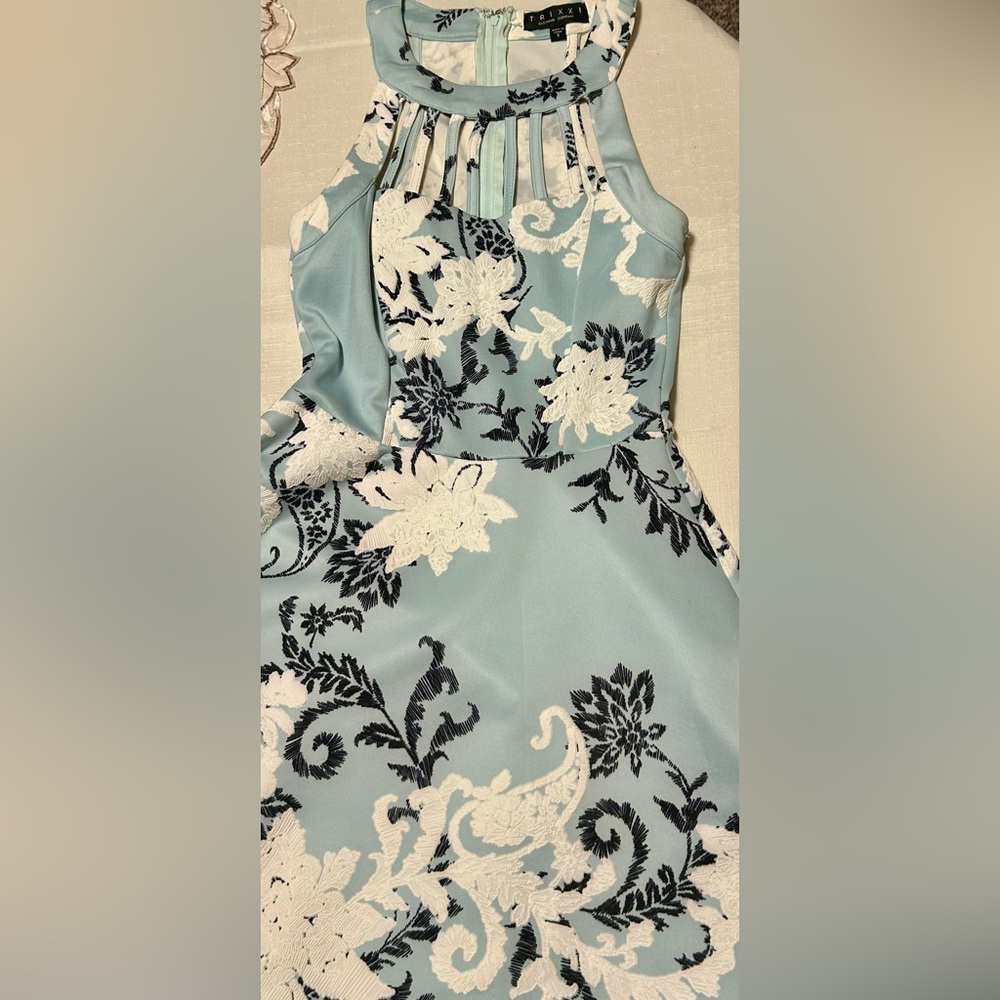 Blue dress